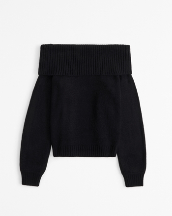 Women s Off The Shoulder Sweater Women s Tops Abercrombie