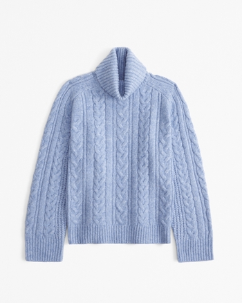 Cable Knit Turtleneck Sweater from Abercrombie & Fitch - $44.97