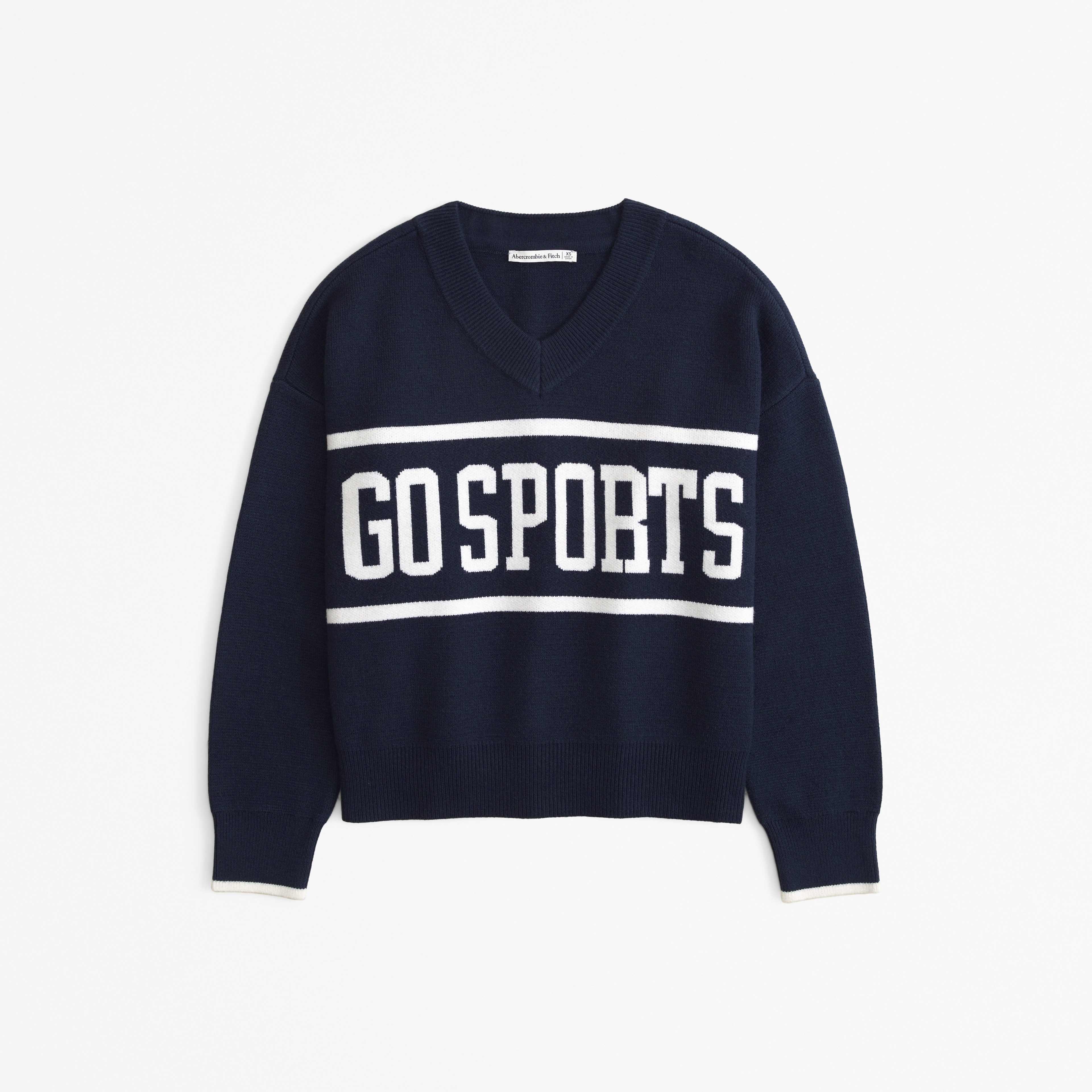 Abercrombie & Fitch Go Sports Luxeloft V-neck Sweater In Purple