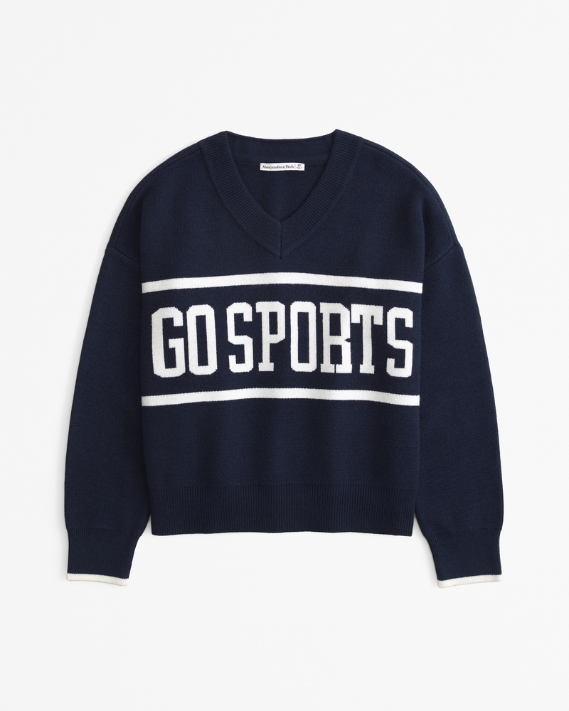 Women's Go Sports LuxeLoft V-Neck Sweater | Women's Tops