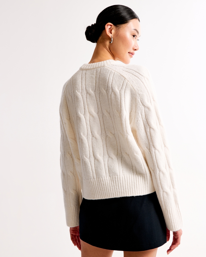 The A&F Madeline Cable Crew Sweater