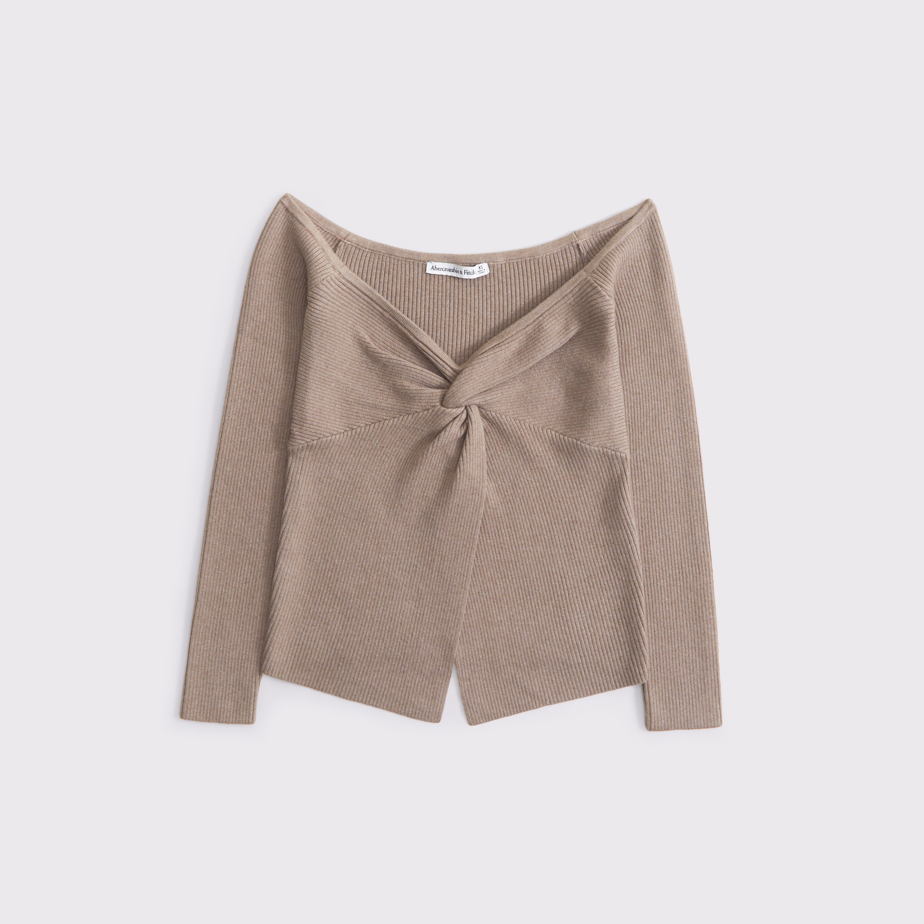 トップス Abercrombie & Fitch Soft AAF Sweater XXL Women's The A&F Madeline Textural Crew Sweater Tee | Women's