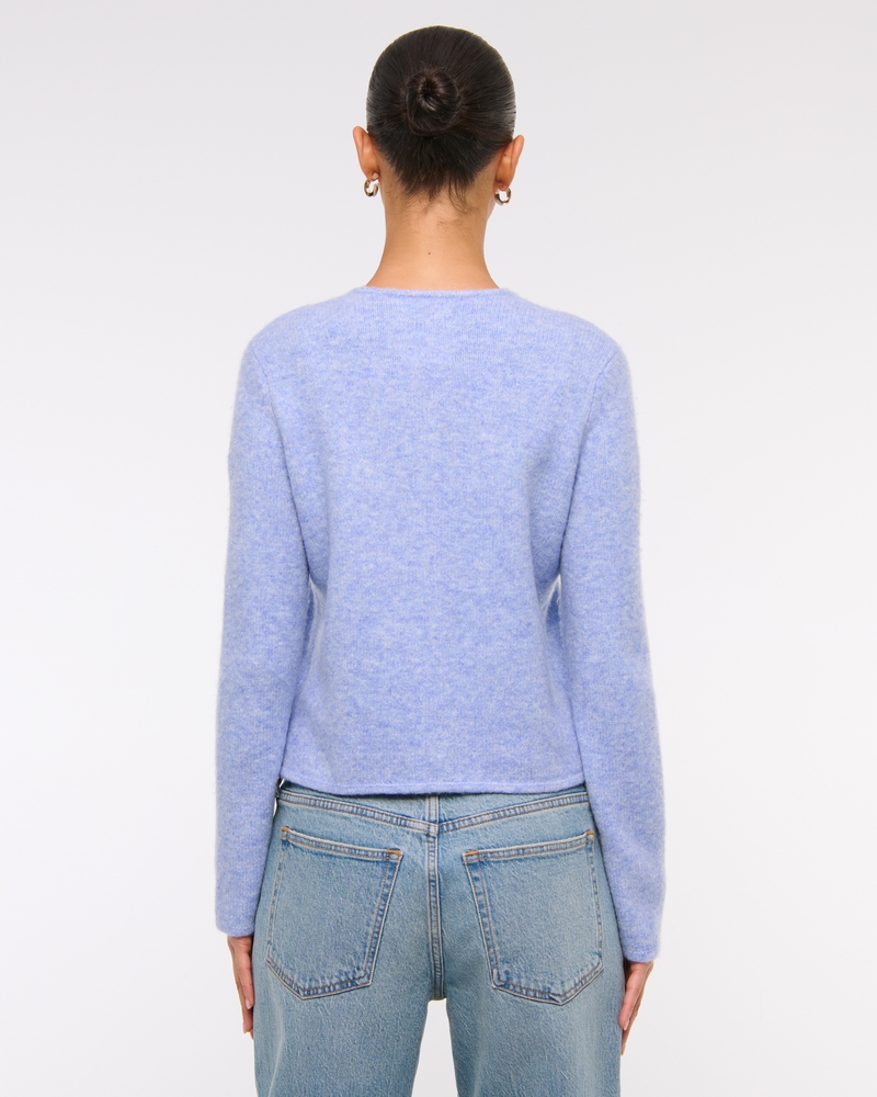 Novelty Button Sweater Jacket