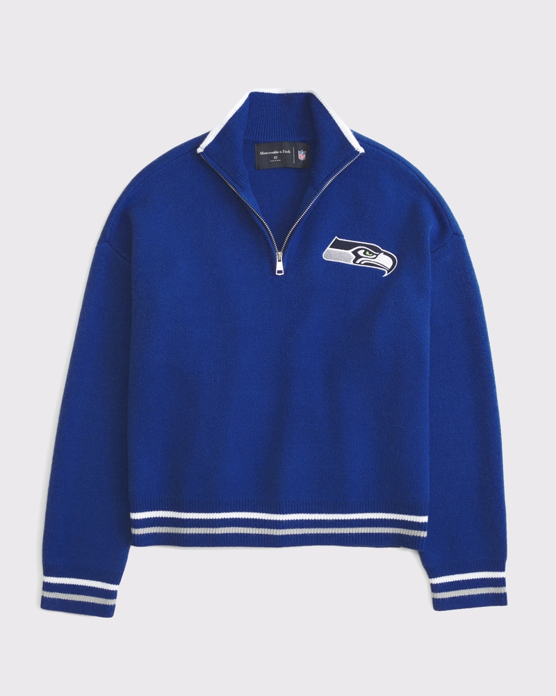 Women's Seattle Seahawks LuxeLoft Half-Zip | Women's Tops