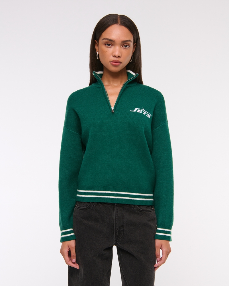 New York Jets LuxeLoft Half-Zip