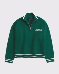 New York Jets LuxeLoft Half-Zip