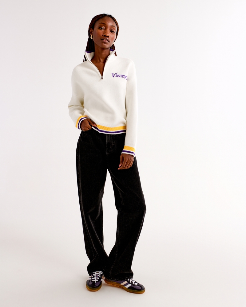 Minnesota Vikings LuxeLoft Half-Zip