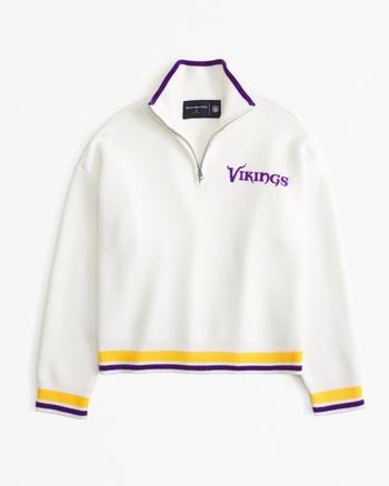 Minnesota Vikings LuxeLoft Half-Zip