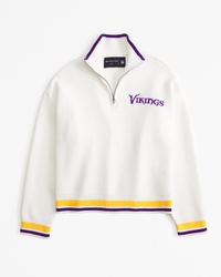 Minnesota Vikings LuxeLoft Half-Zip