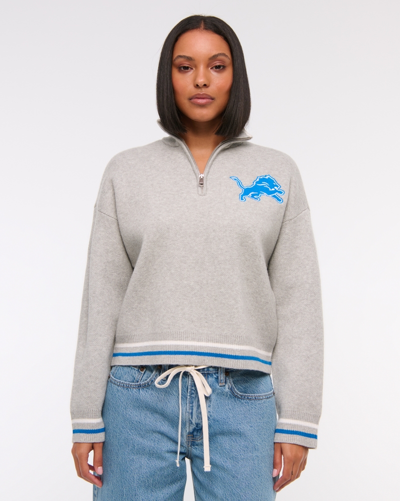 Detroit Lions LuxeLoft Half-Zip