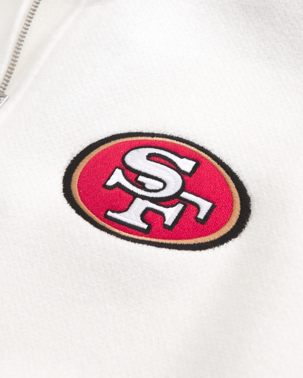 Women's San Francisco 49ers LuxeLoft Half-Zip | Women's Tops