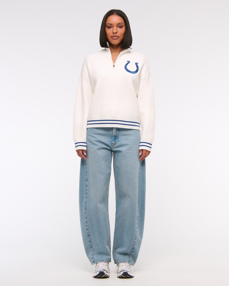 Indianapolis Colts LuxeLoft Half-Zip