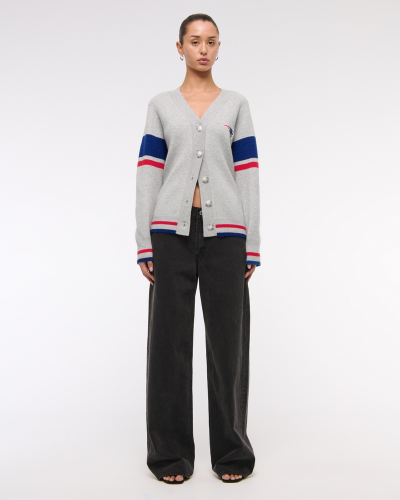 New England Patriots LuxeLoft Cardigan
