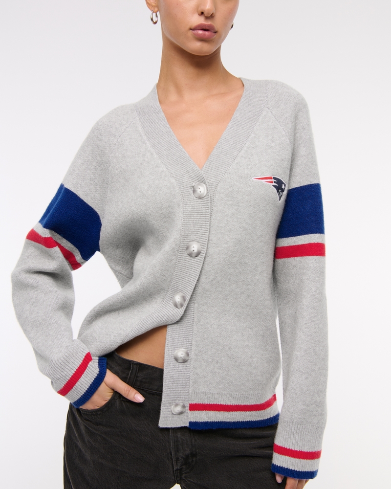 New England Patriots LuxeLoft Cardigan