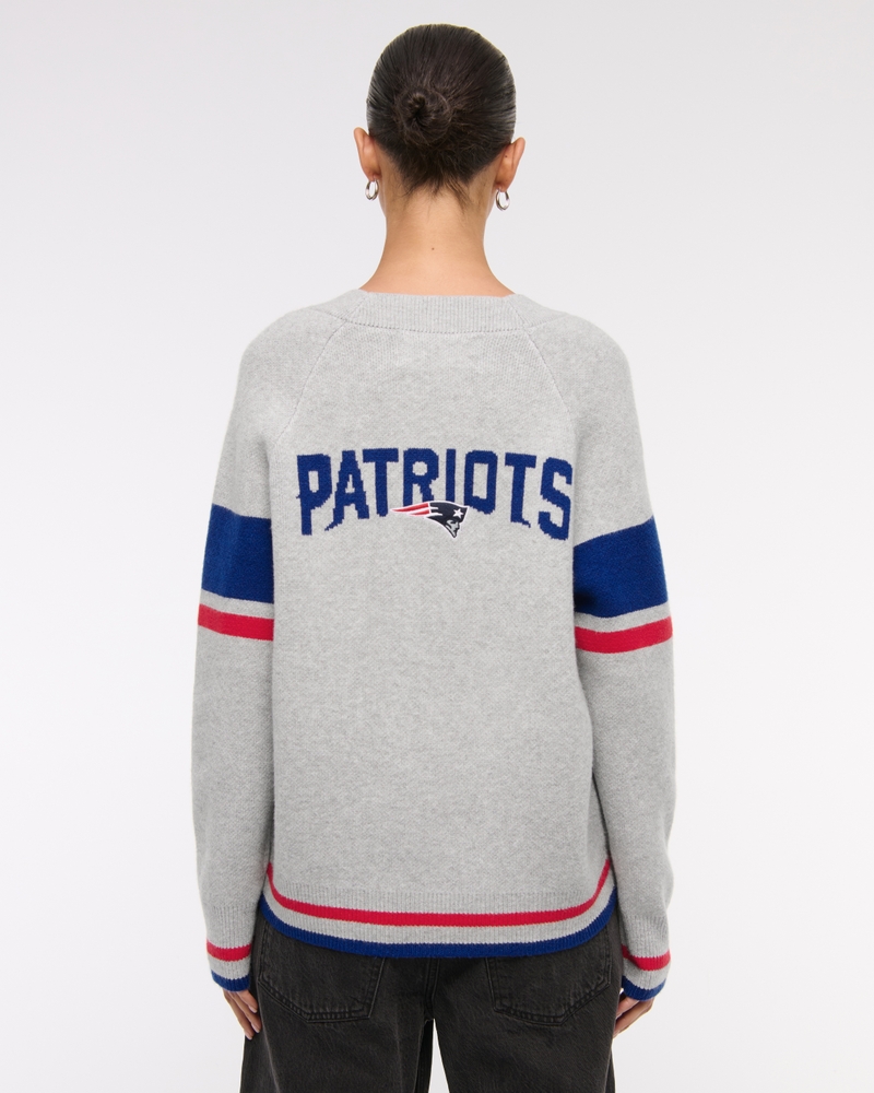 New England Patriots LuxeLoft Cardigan