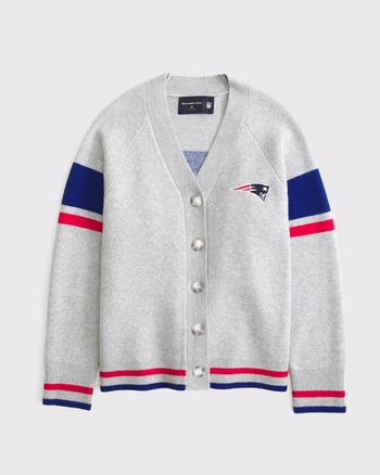 New England Patriots LuxeLoft Cardigan