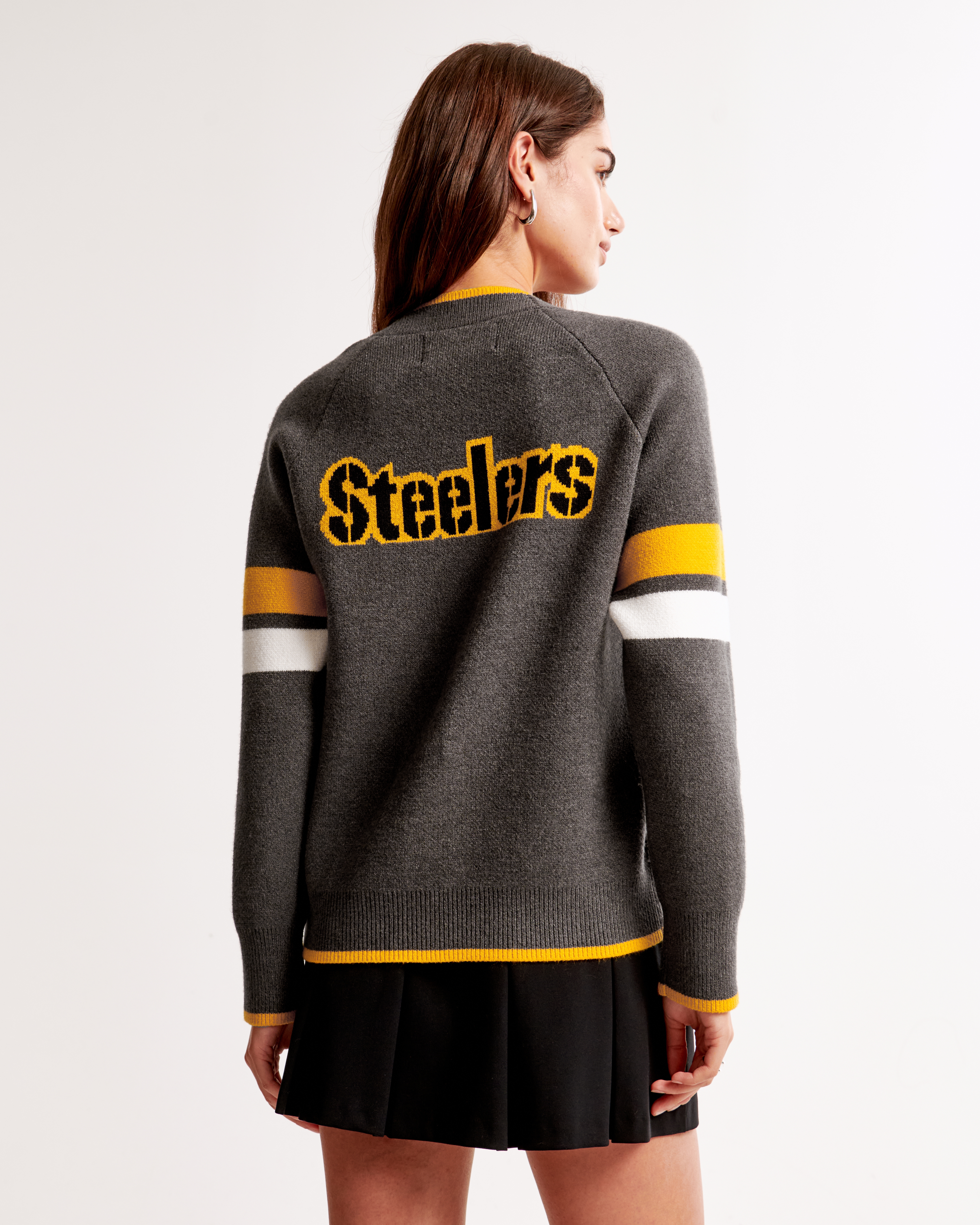 Women's Pittsburgh Steelers LuxeLoft Cardigan | Women's Tops