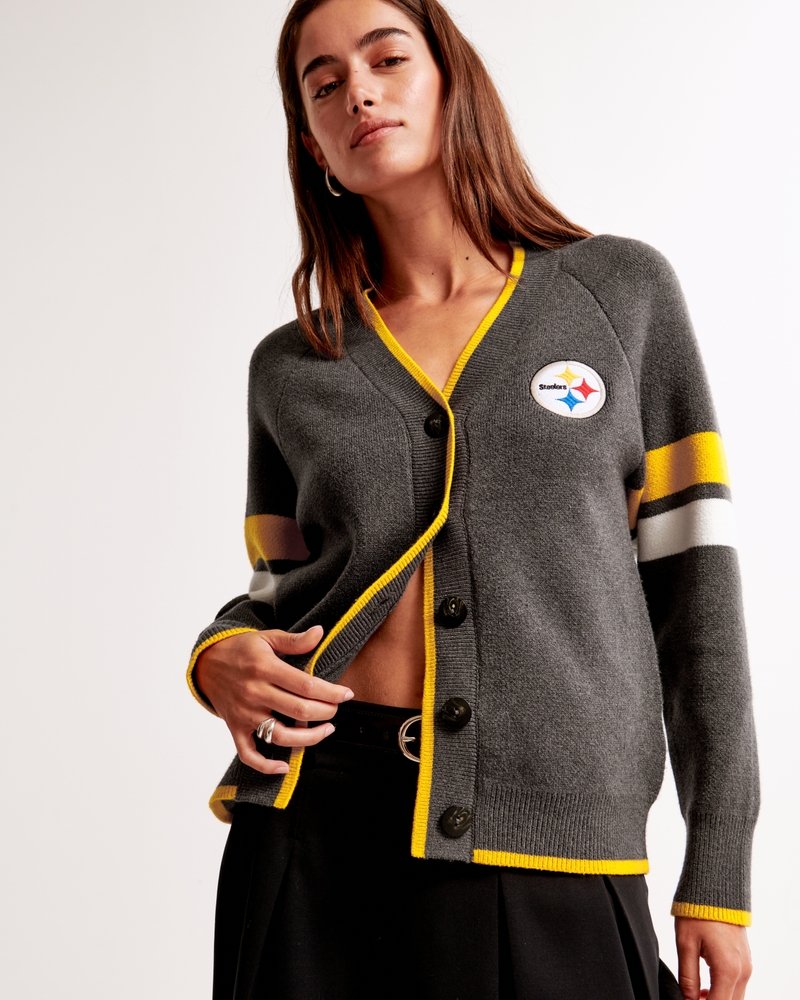 Pittsburgh Steelers LuxeLoft Cardigan