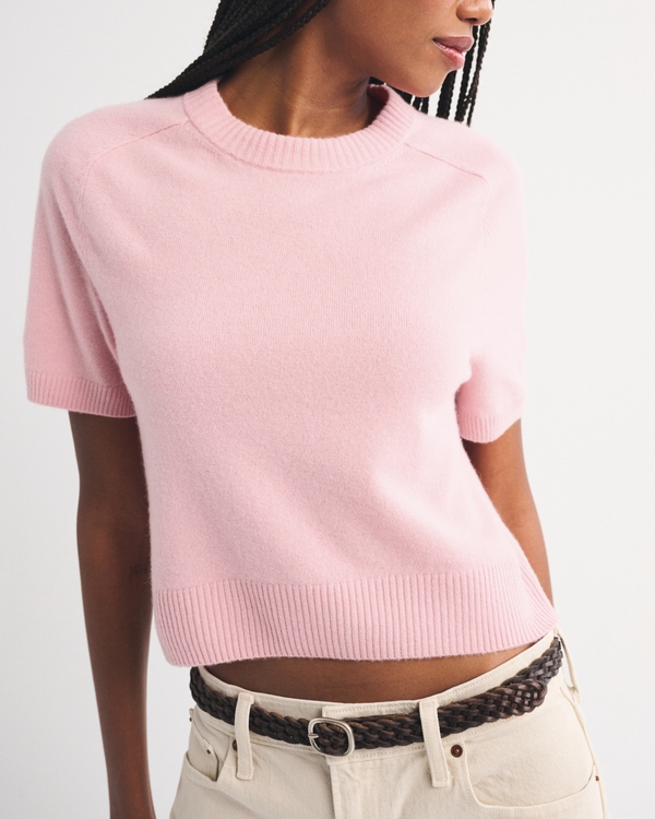 Cashmere Crew Tee