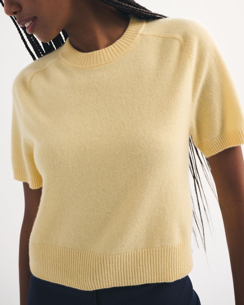 Cashmere Crew Tee - thumbnail 9