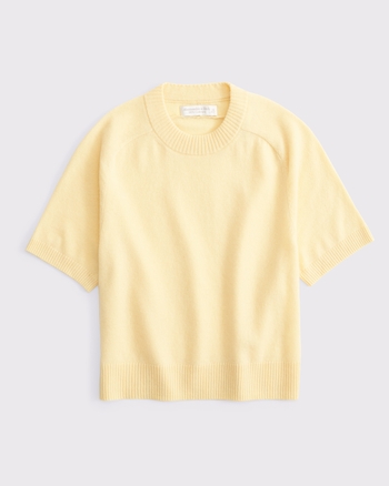 Cashmere Crew Tee