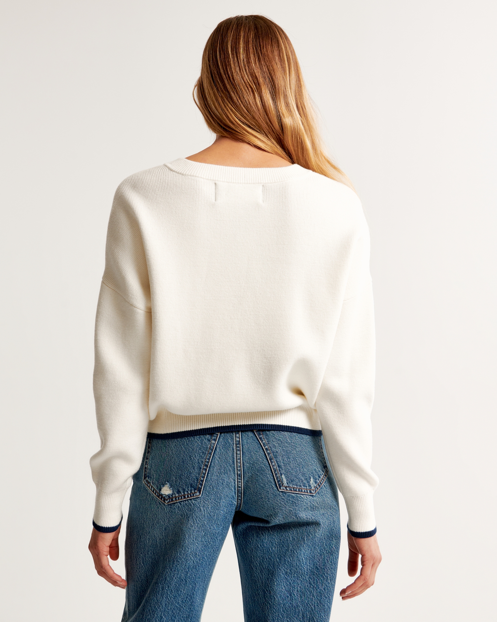 Dallas Cowboys LuxeLoft V-Neck Sweater