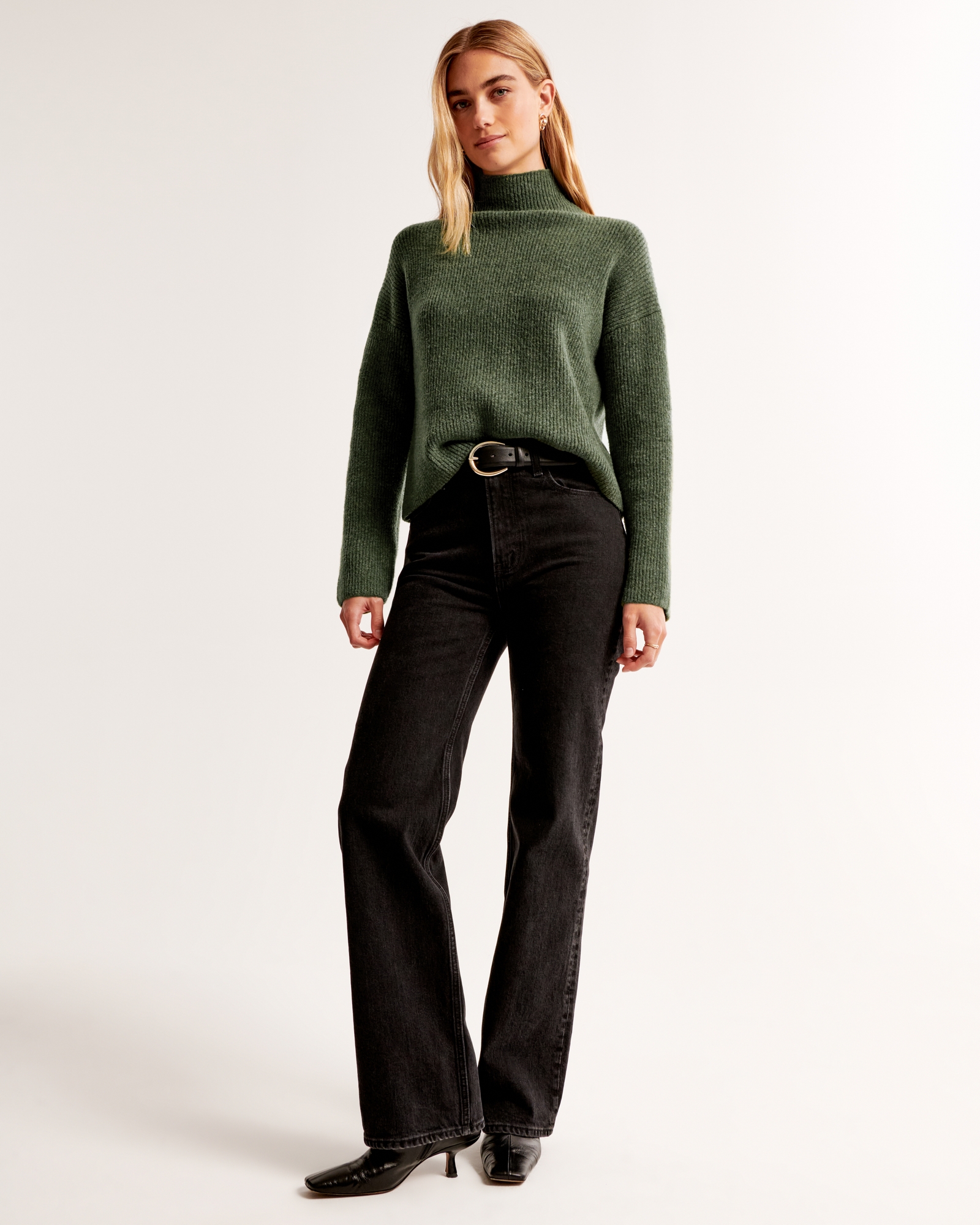 Easy Mockneck Sweater