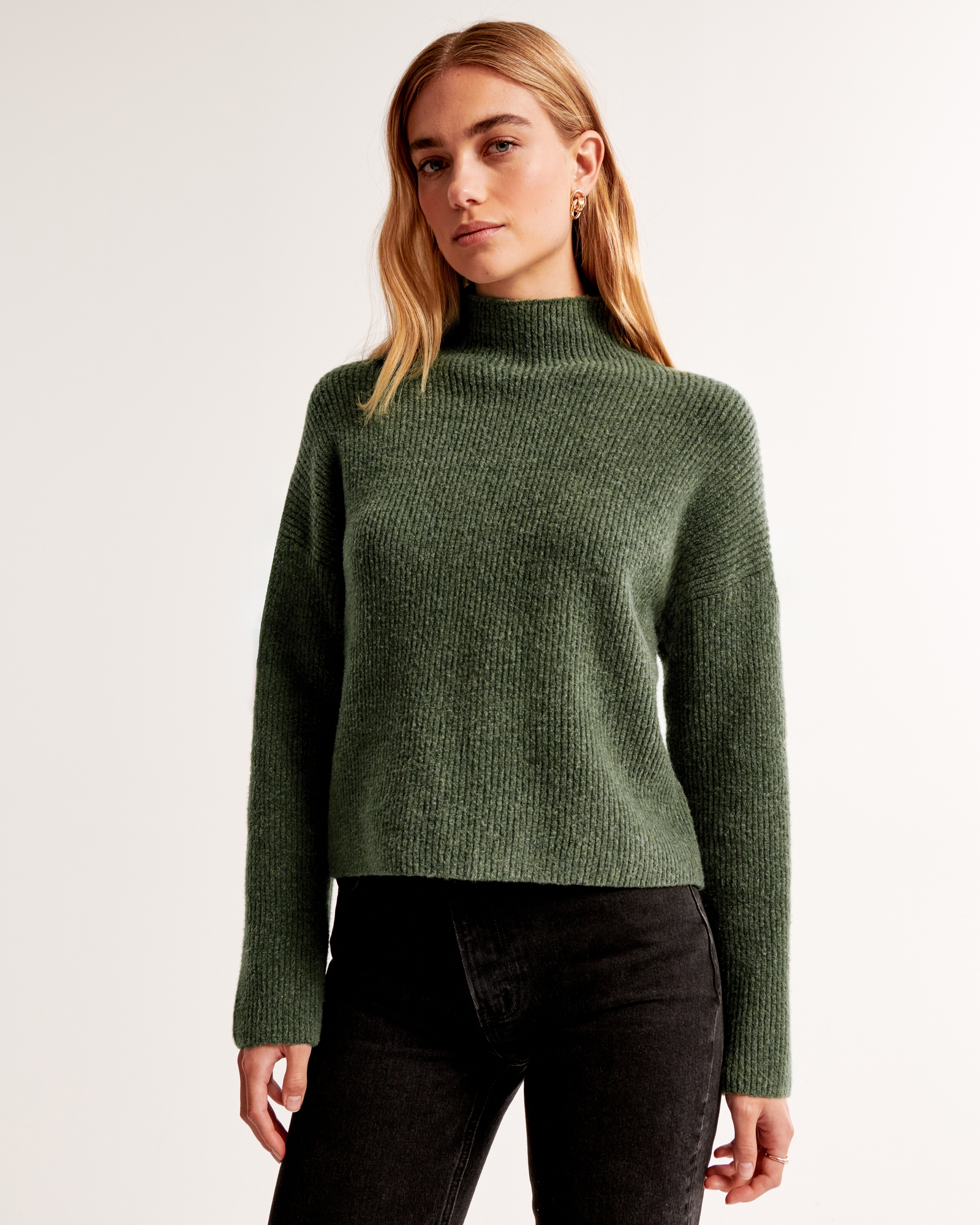 Easy Mockneck Sweater