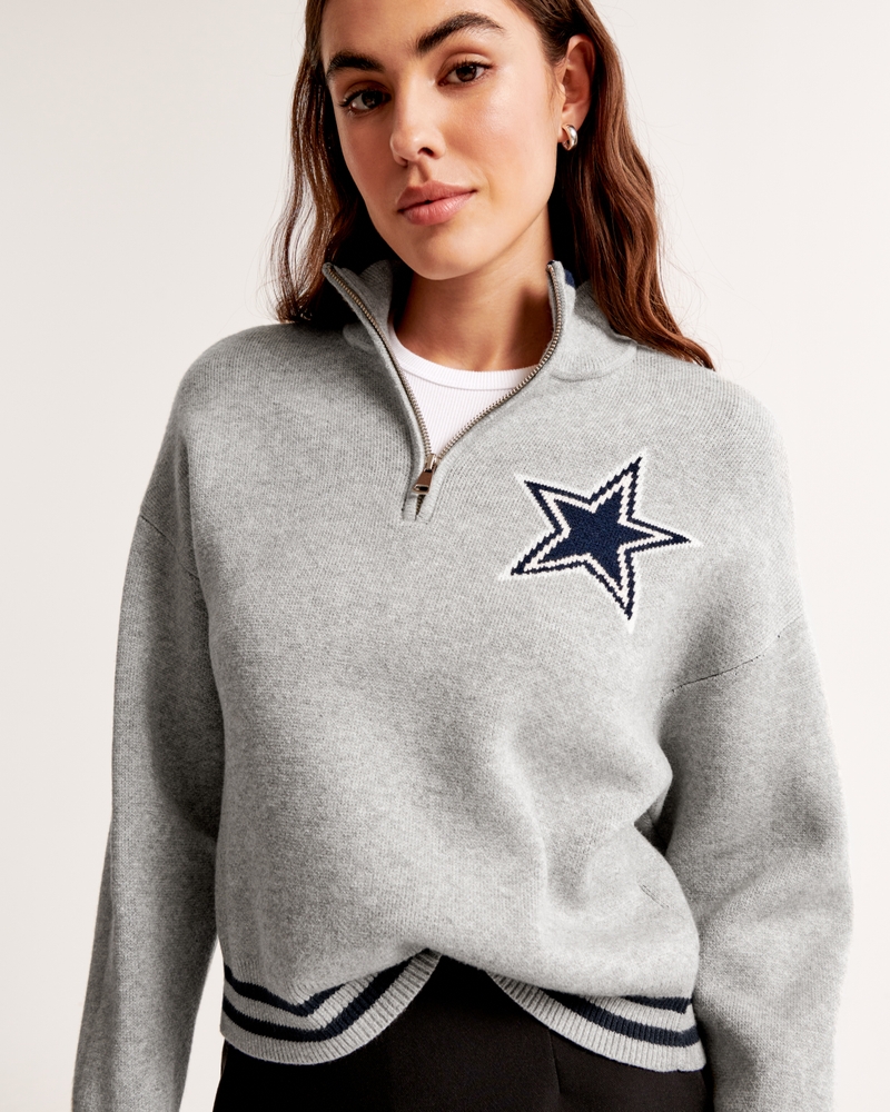 Dallas Cowboys LuxeLoft Half-Zip