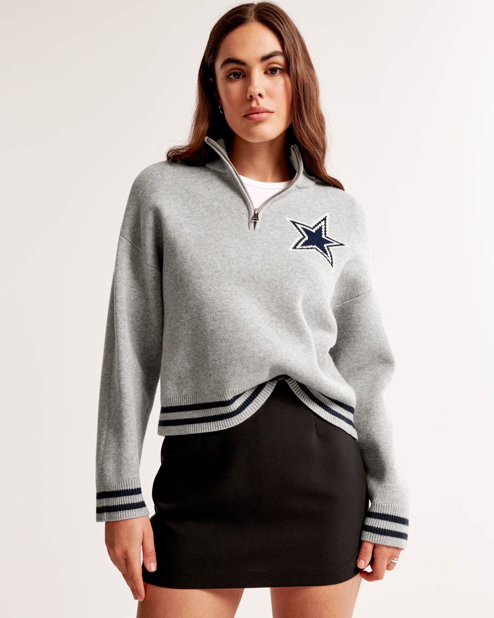 Dallas Cowboys LuxeLoft Half-Zip