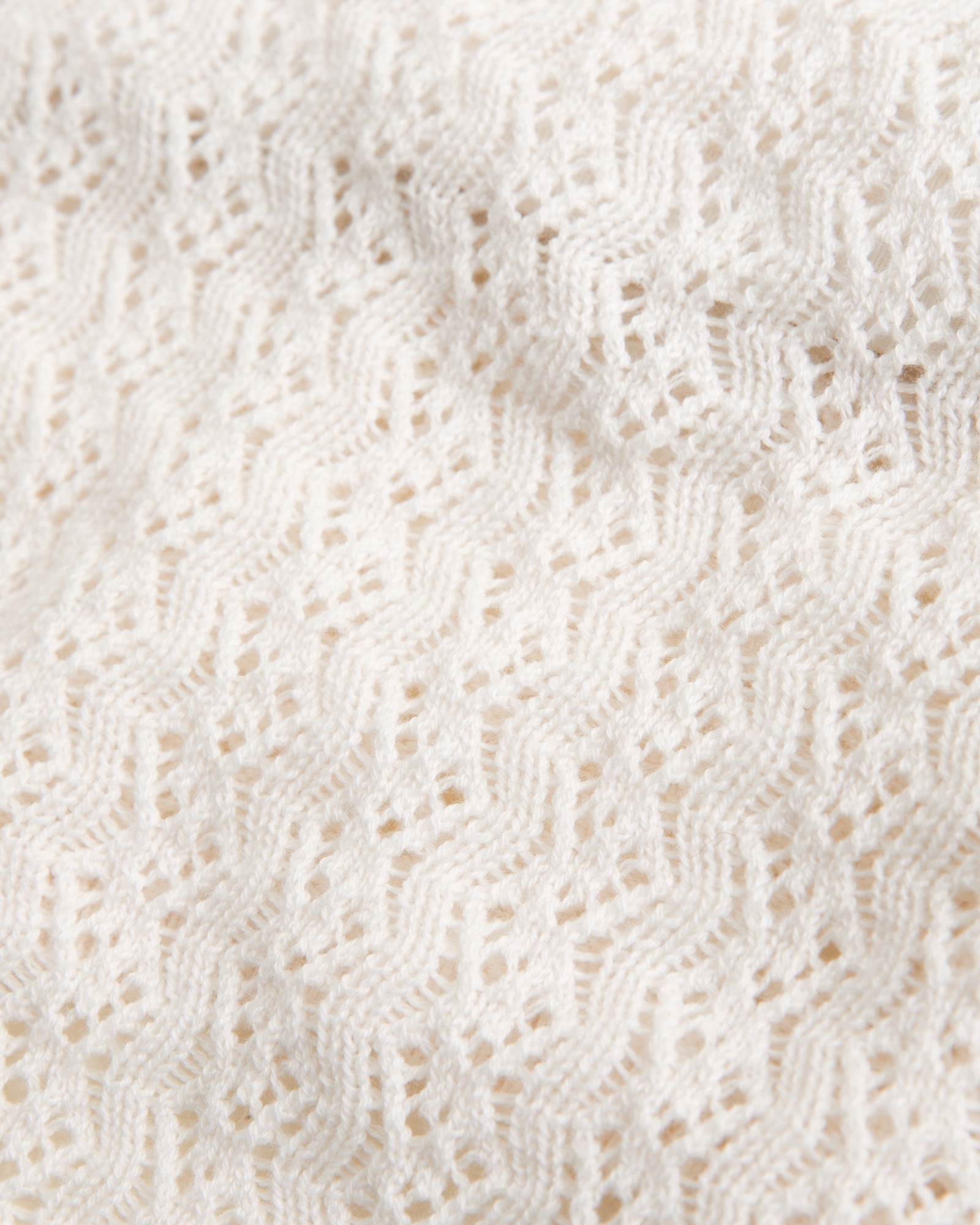 Crochet-Style Open Back Tank