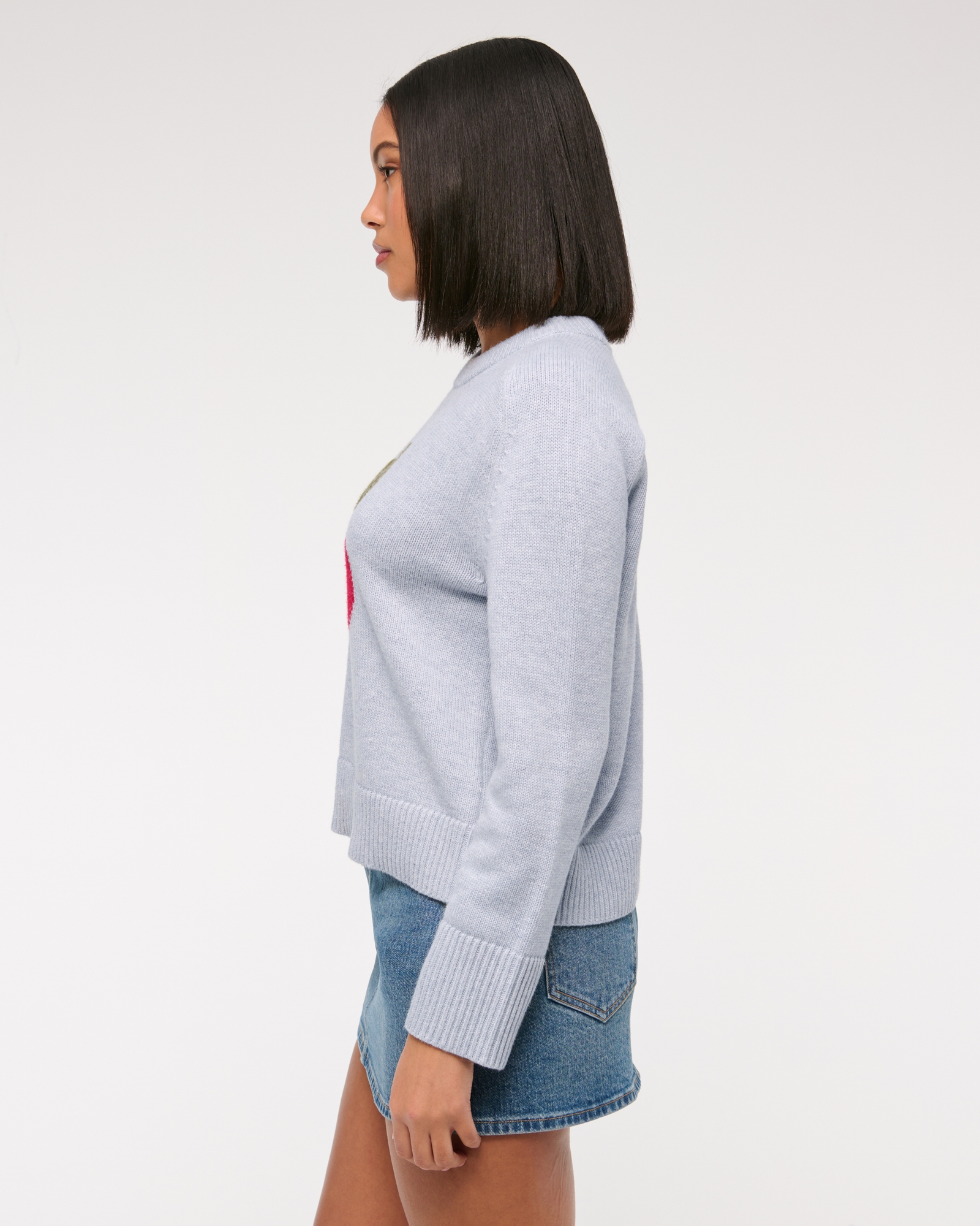 The A&F Madeline Cherry Crew Sweater