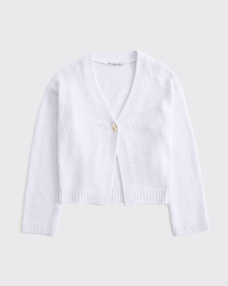 Women's Textural 1-Button Cardigan | Women's Tops