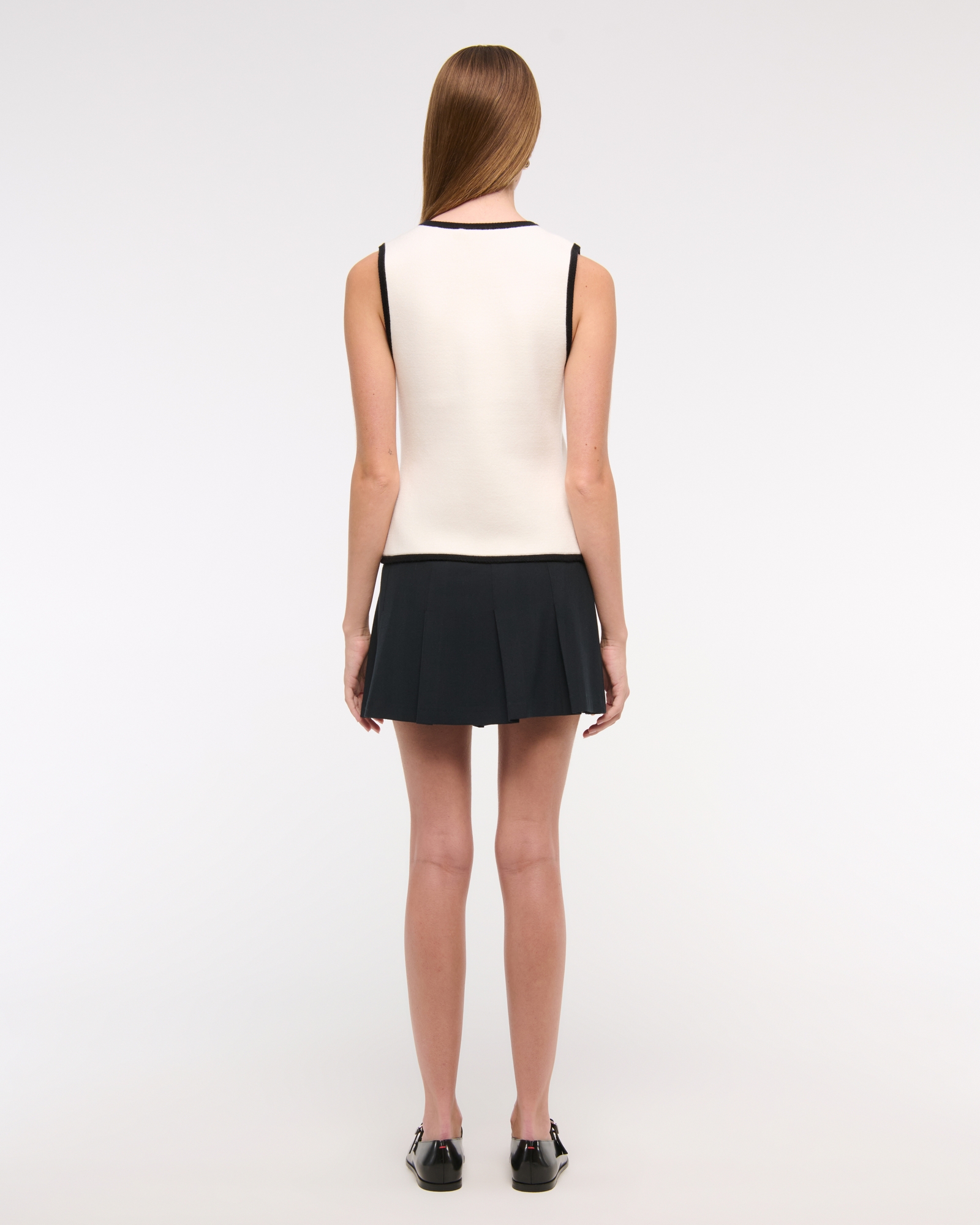 The A&F Mara High-V LuxeLoft Sweater Vest