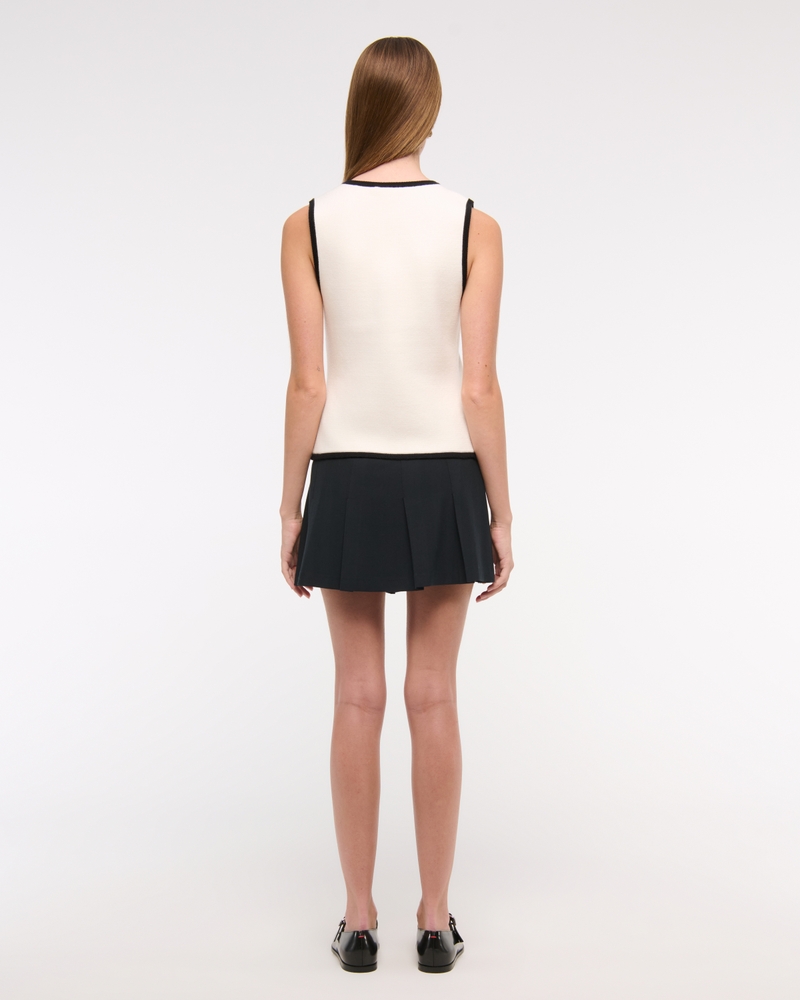 The A&F Mara High-V LuxeLoft Sweater Vest