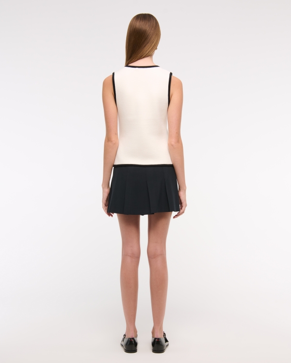 The A&F Mara High-V LuxeLoft Sweater Vest