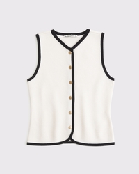 The A&F Mara High-V LuxeLoft Sweater Vest