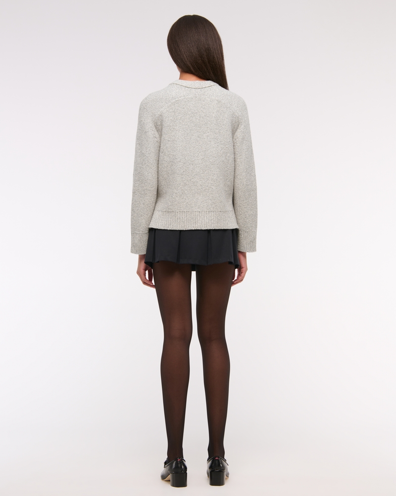The A&F Madeline Textural Crew Sweater