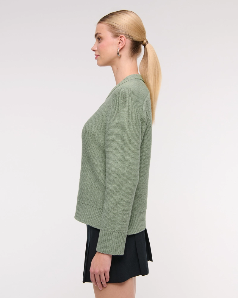 The A&F Madeline Textural Crew Sweater