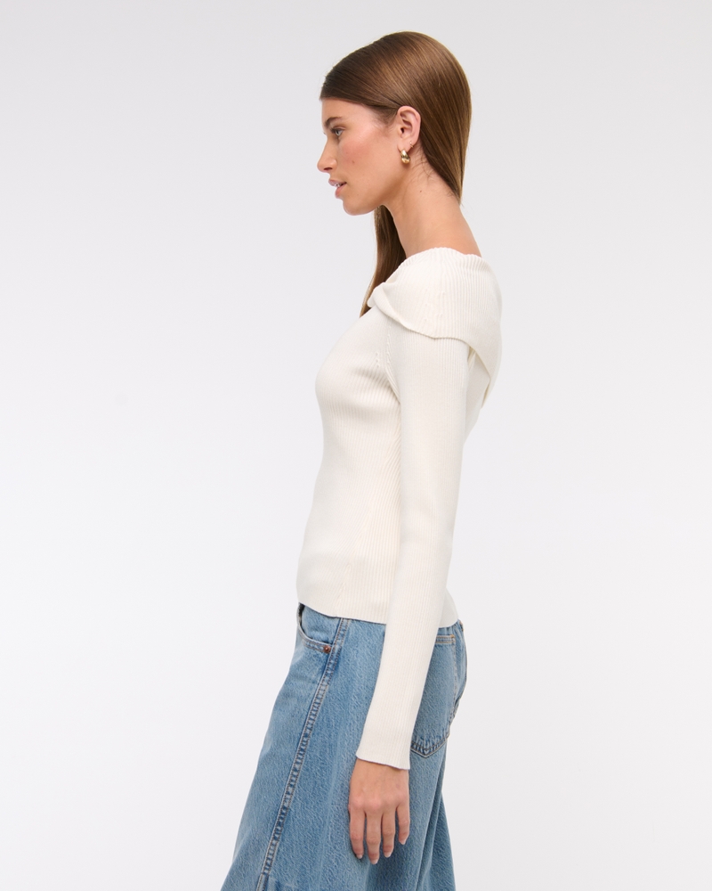Asymmetrical Twist Sweater