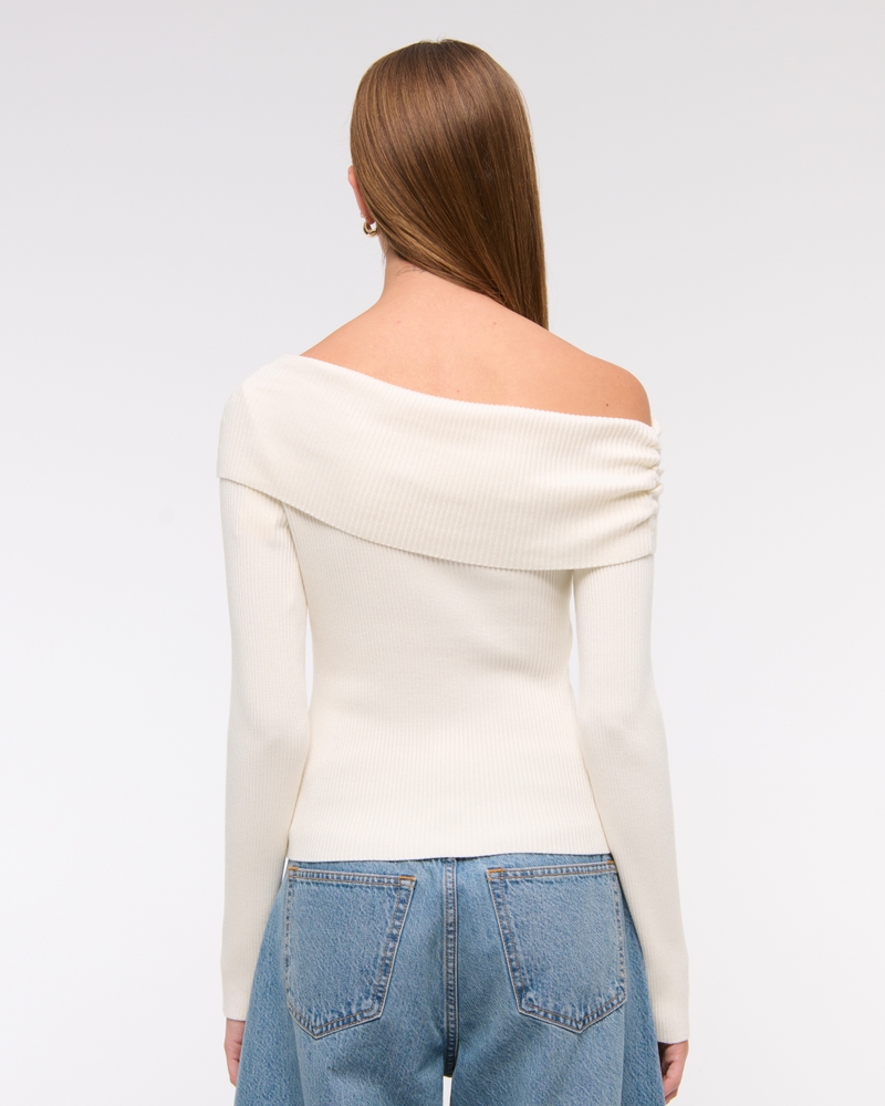 Asymmetrical Twist Sweater