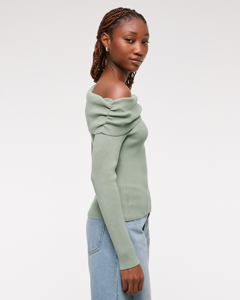 Asymmetrical Twist Sweater