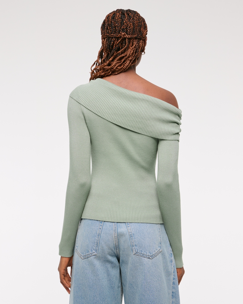 Asymmetrical Twist Sweater