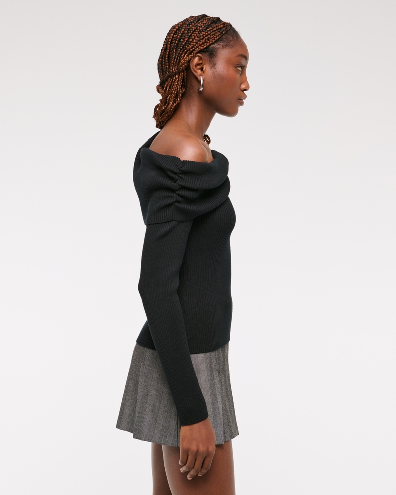Asymmetrical Twist Sweater