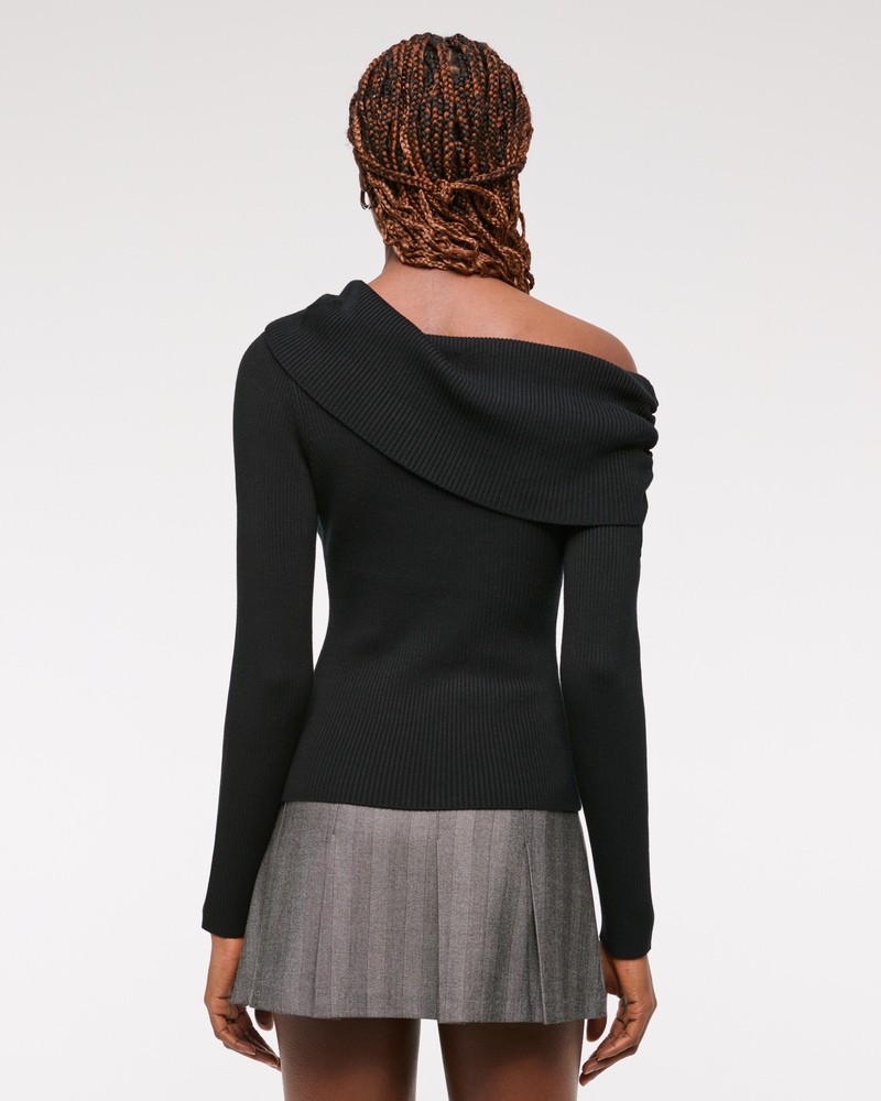 Asymmetrical Twist Sweater