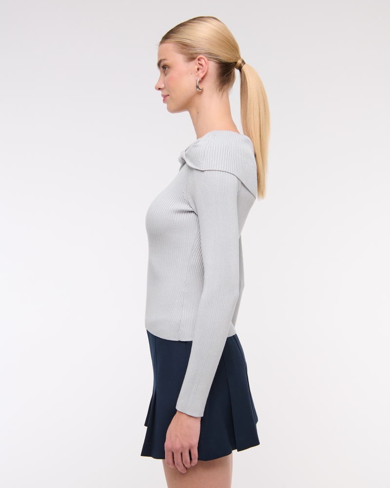 Asymmetrical Twist Sweater