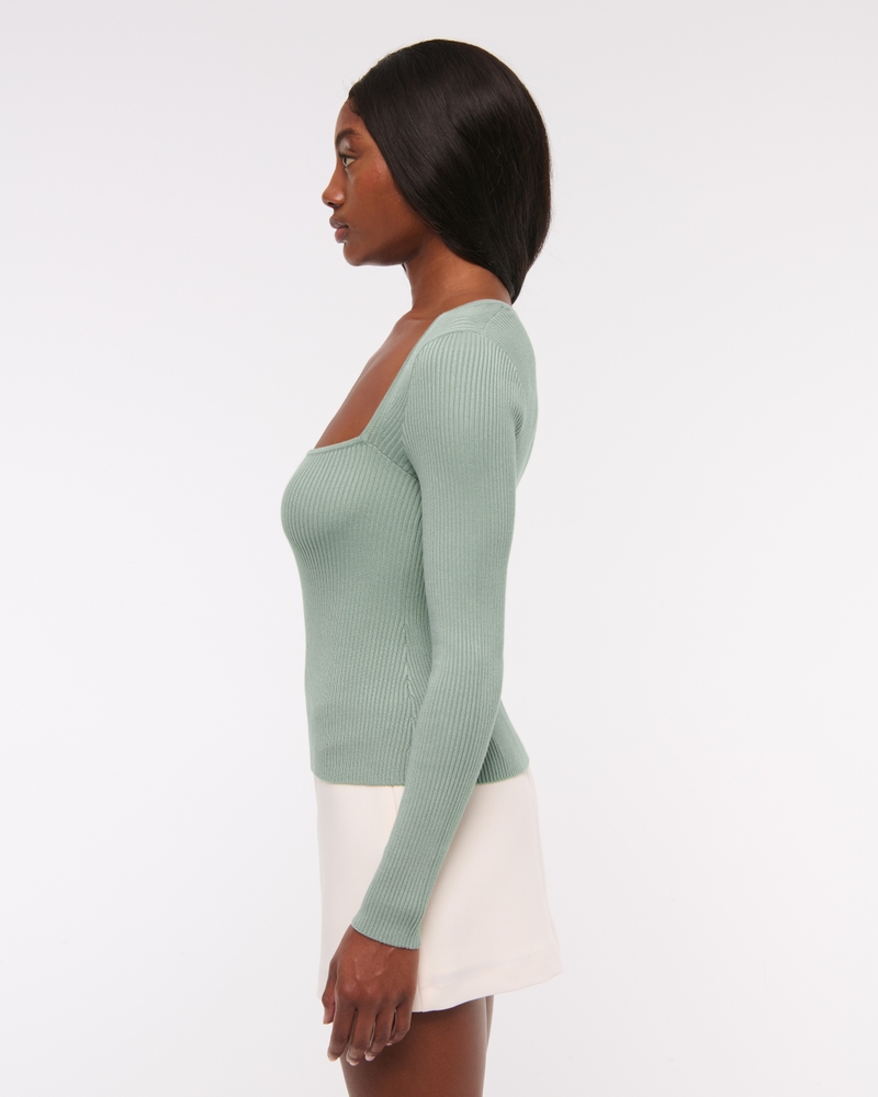 The A&F Ava Long-Sleeve Sweater Top