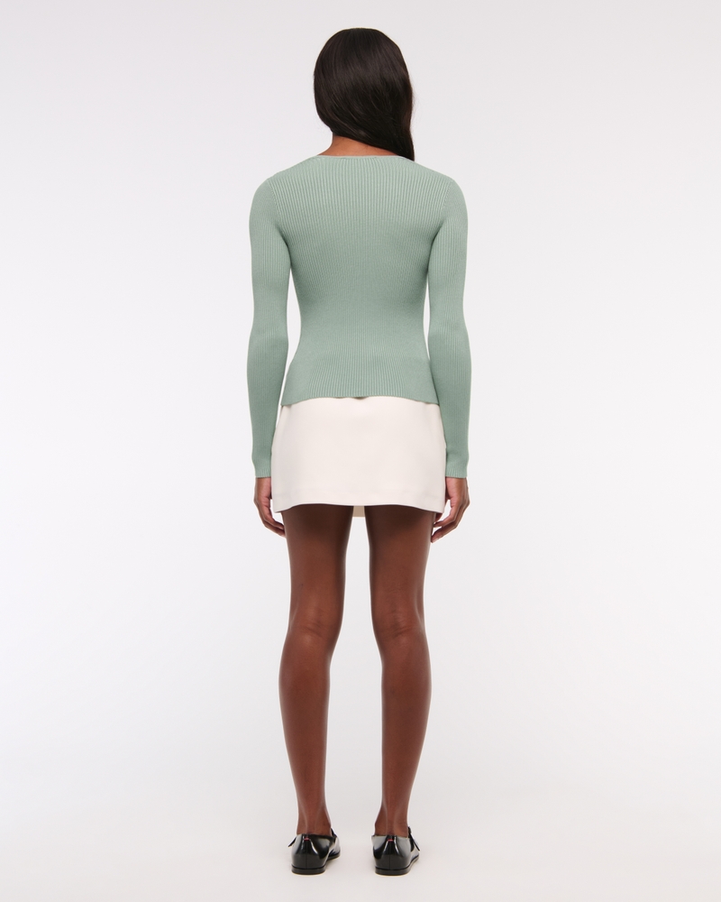The A&F Ava Long-Sleeve Sweater Top