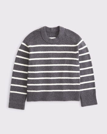 The A&F Madeline Textural Crew Sweater from Abercrombie & Fitch - $22.97