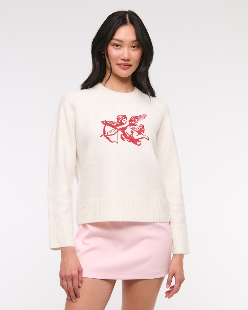 The A&F Madeline Cupid Crew Sweater